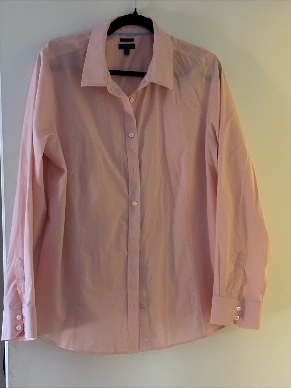 Talbots Light Pink Women's Button-Down Shirt